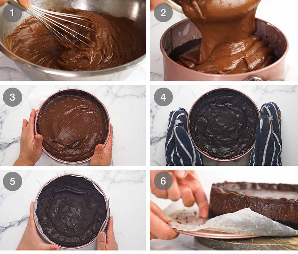 How to make Chocolate custard cake