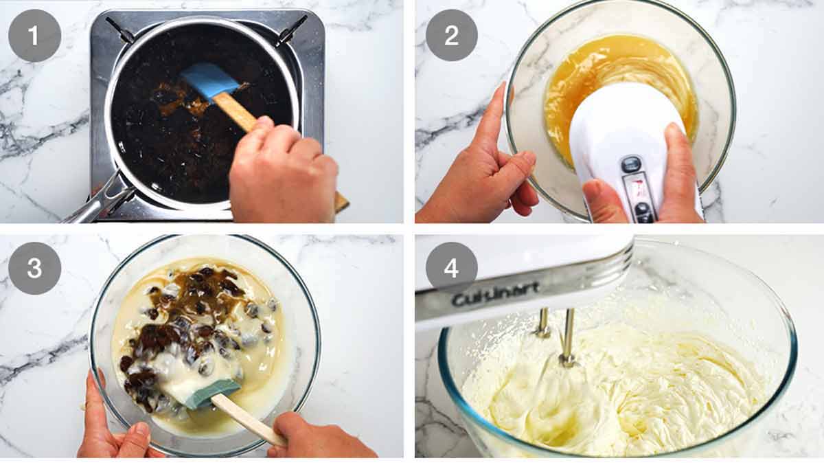 How to make Rum raisin ice cream