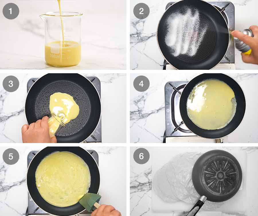 How to cook Mango pancakes
