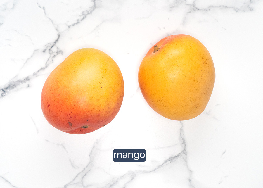 Two mangoes