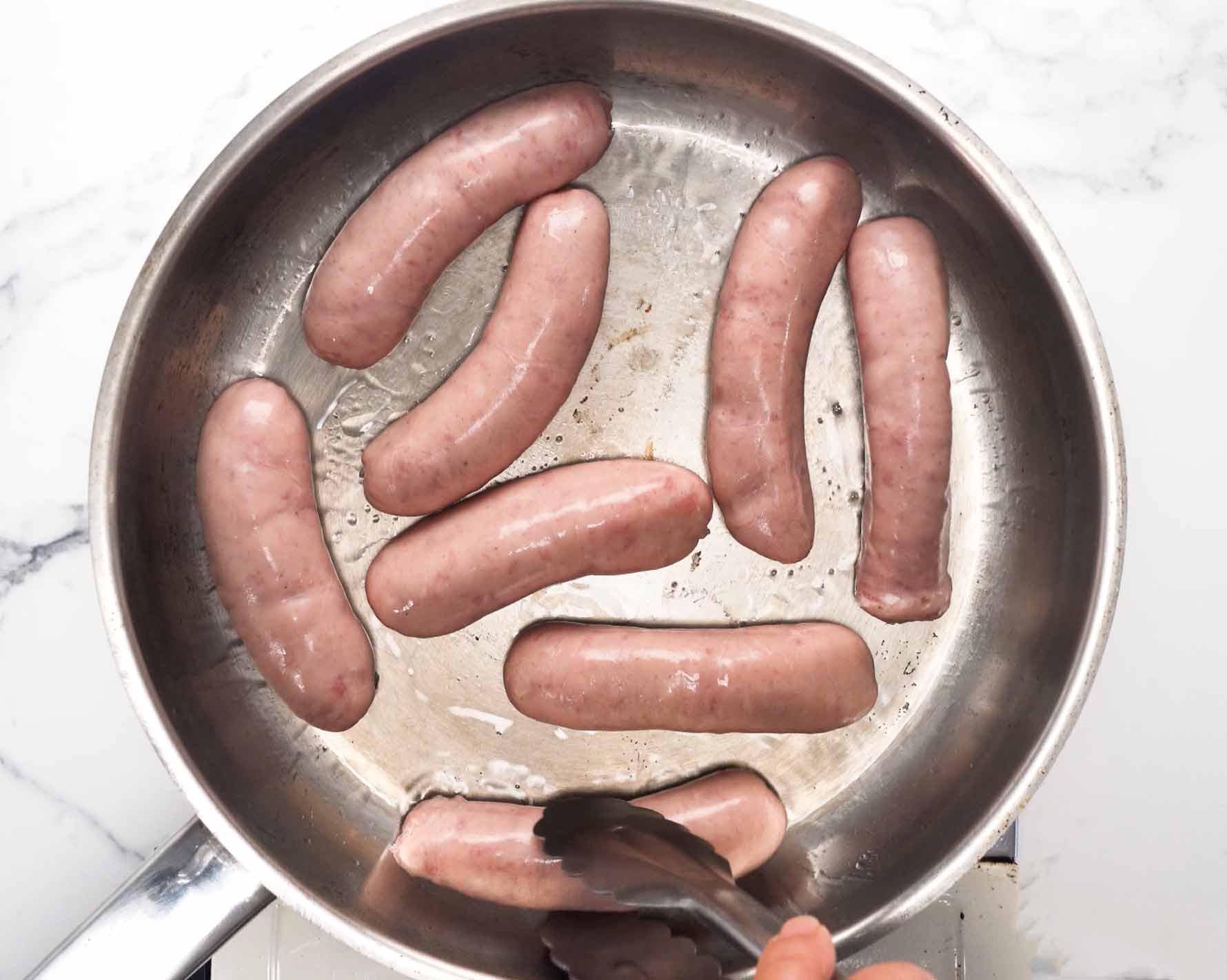 Sausages for Toad in the hole