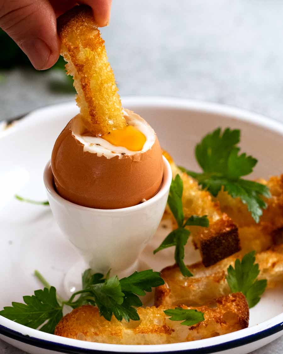 Dippy eggs and soldiers
