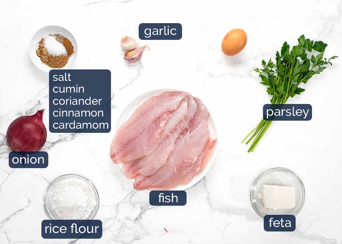 Ingredients in Fish koftas