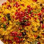 Close up photo of Jewelled rice pilaf