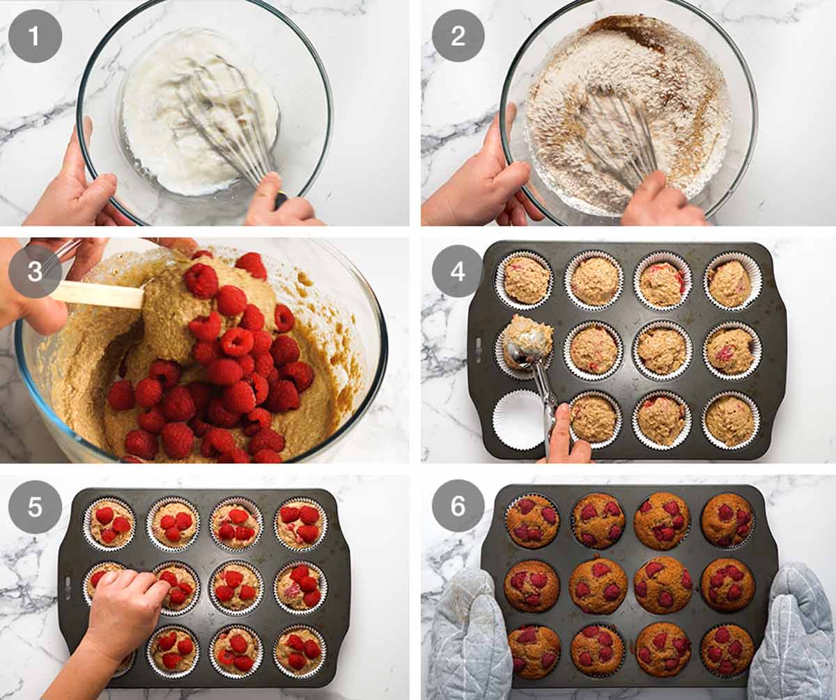 How to make Up and go breakfast muffins