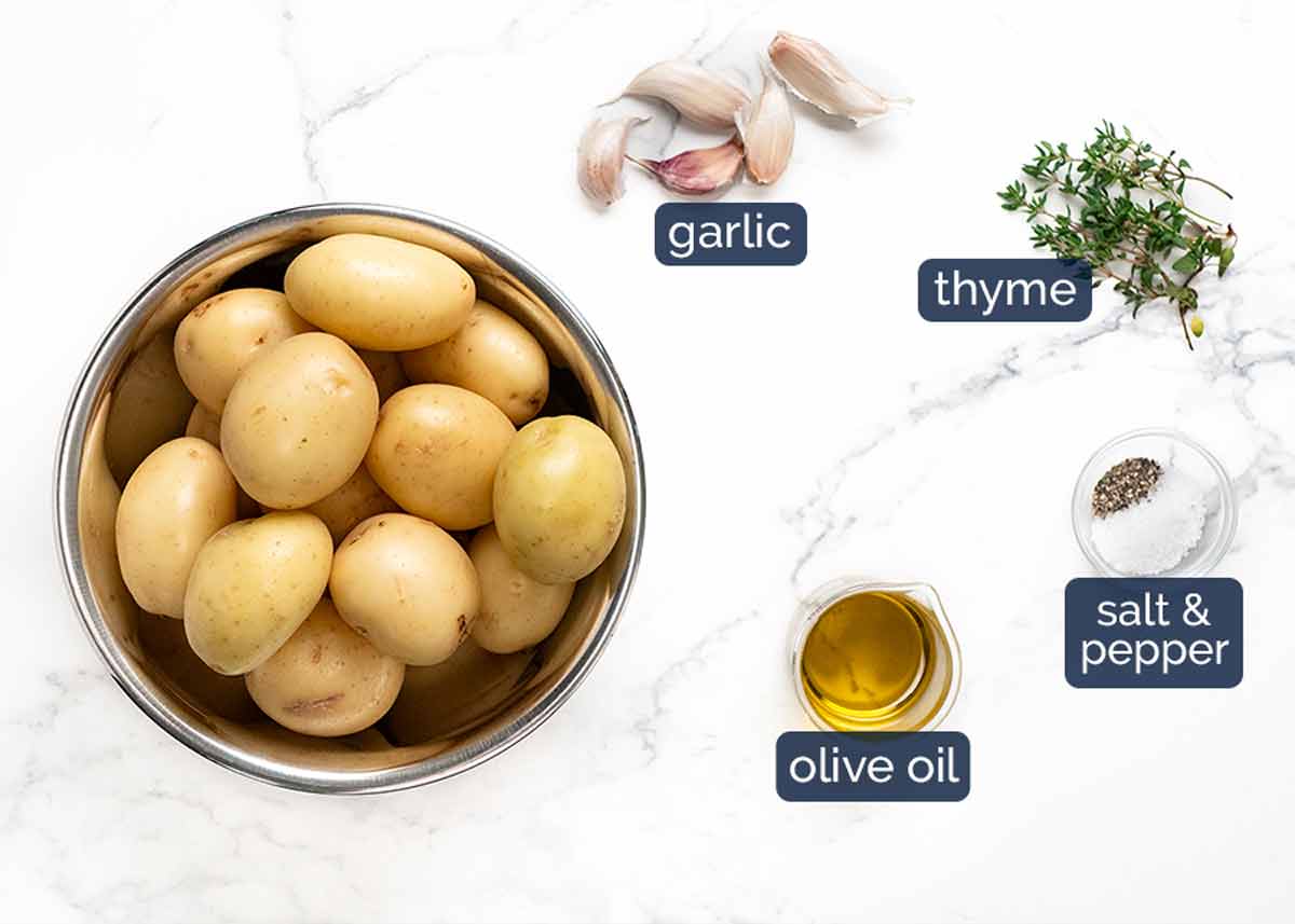 Ingredients in Roast potatoes