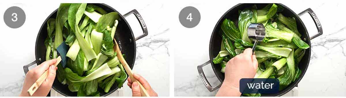 How to cook bok choy
