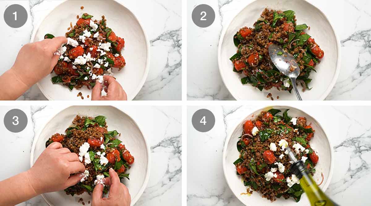 How to make Farro Salad