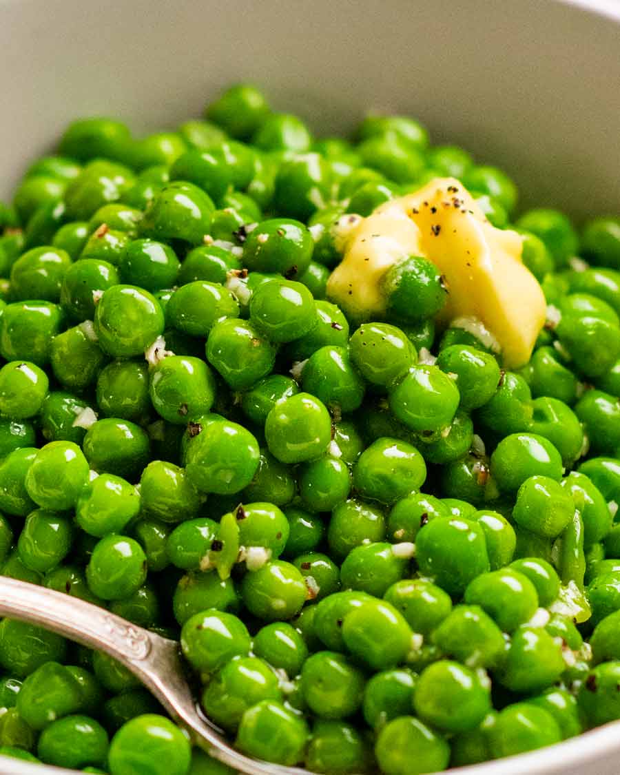 Photo of Buttered Peas look    - large  mode   to navigator  frozen peas