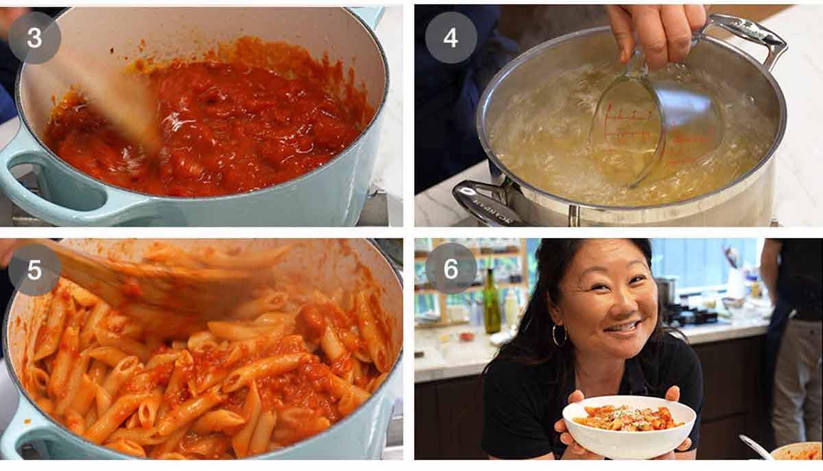 How to make Penne all'arrabbiata (spicy tomato pasta)