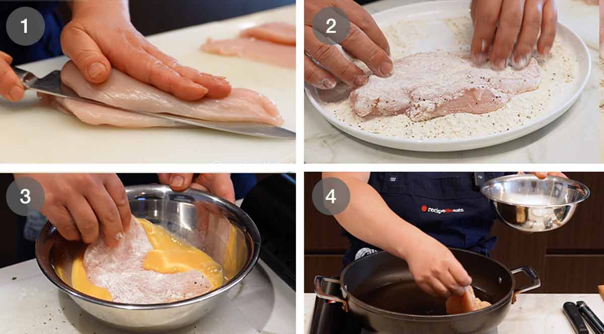 How to make Chicken Francese