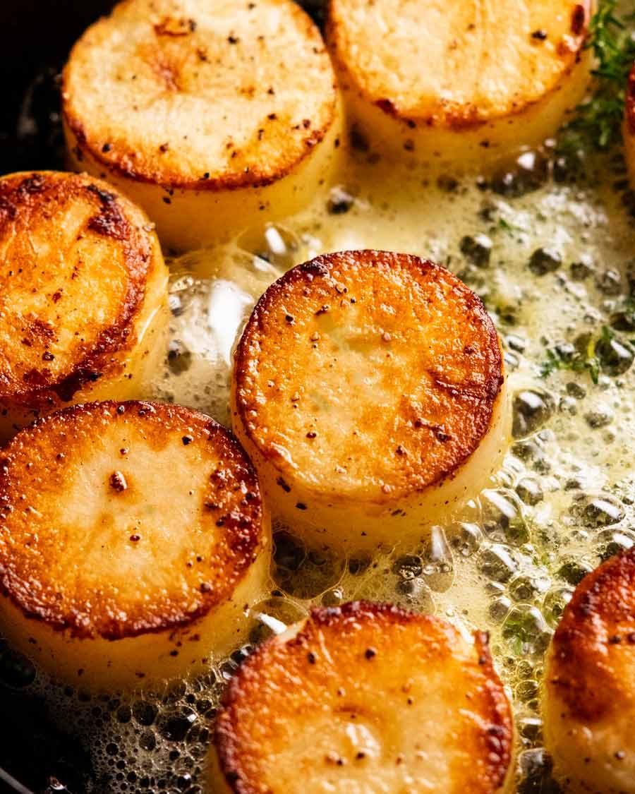 Smashed Potatoes  Karen's Kitchen Stories