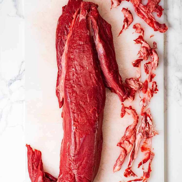 How to cut and trim beef tenderloin
