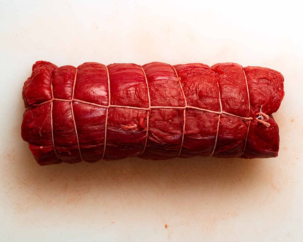 Centre cut beef tenderloin