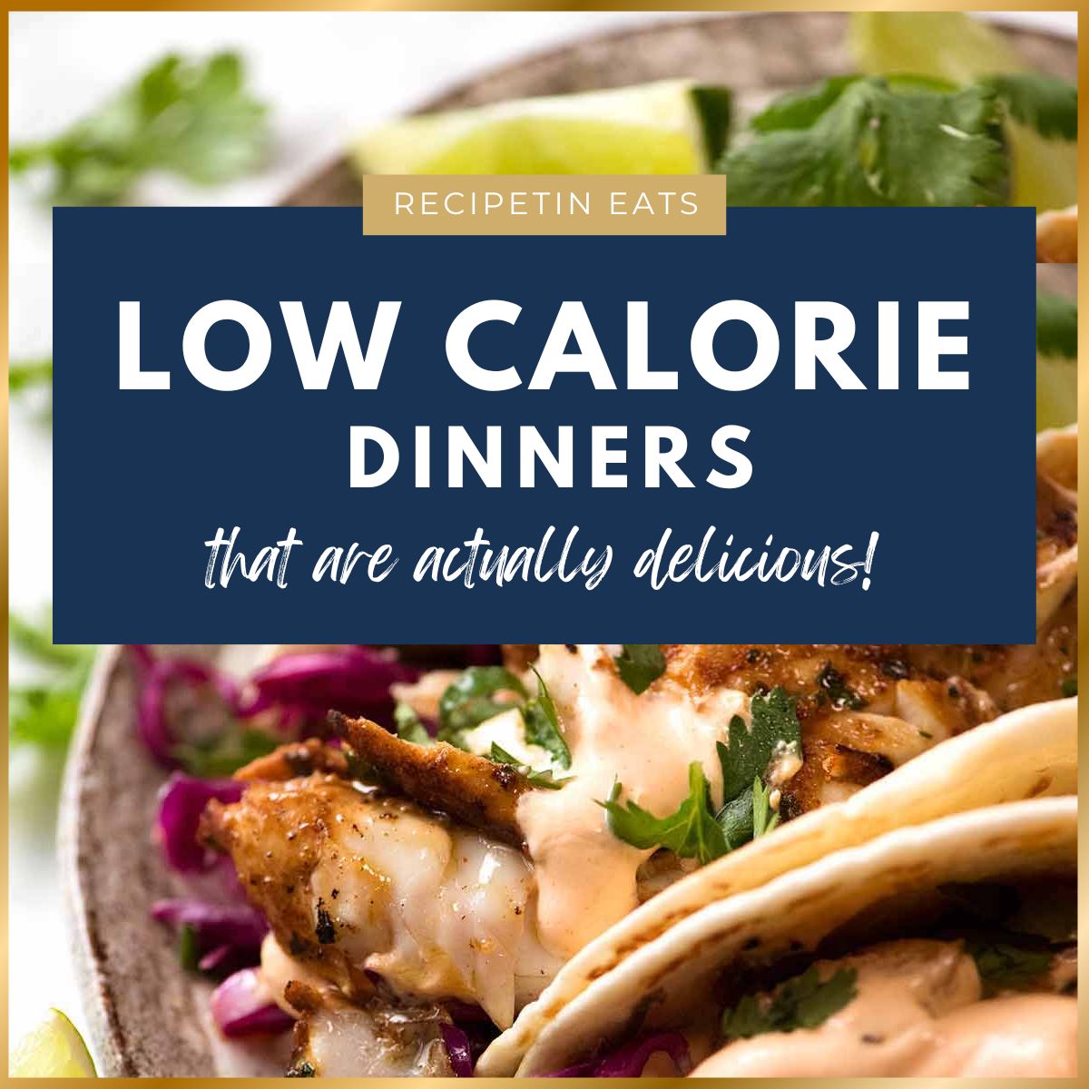 Low calorie dinners - 500 calories or less for a complete meal