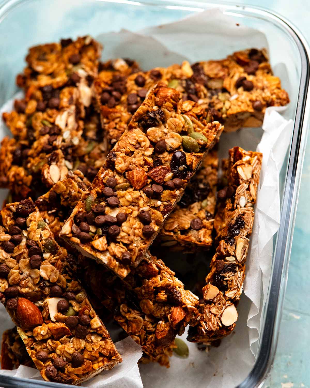 How to store Crunchy muesli bars so they stay crunchy